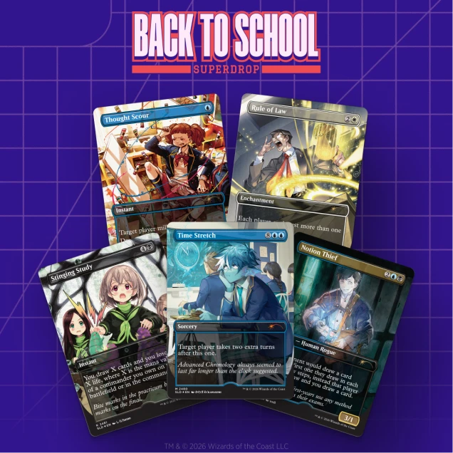 Magic the Gathering - Secret Lair - Maho Gakuin Seishun Hakusho - Non-Foil