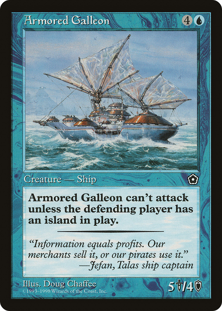 Armored Galleon (P02-33) - Portal Second Age