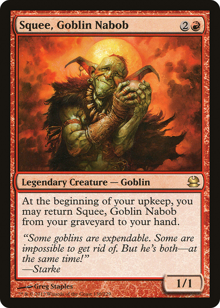 Squee, Goblin Nabob (MMA-130) - Modern Masters