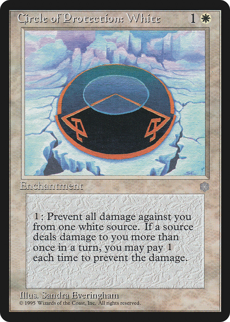 Circle of Protection: White (ICE-16) - Ice Age