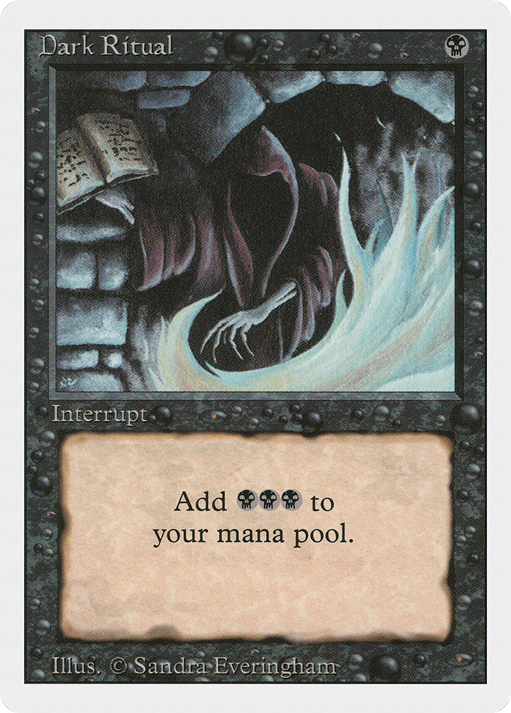 Dark Ritual (3ED-99) - Revised Edition