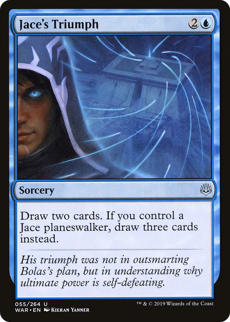 Jace's Triumph (WAR-055) - War of the Spark