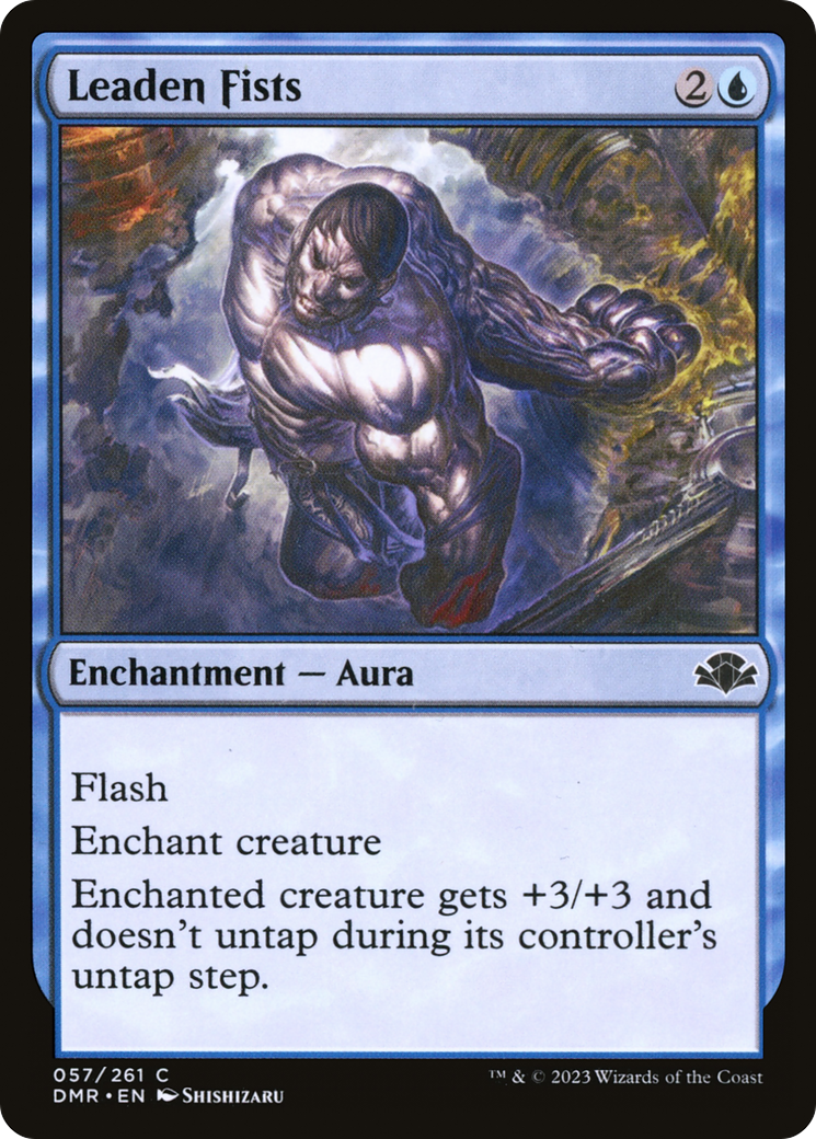 Leaden Fists (DMR-057) - Dominaria Remastered
