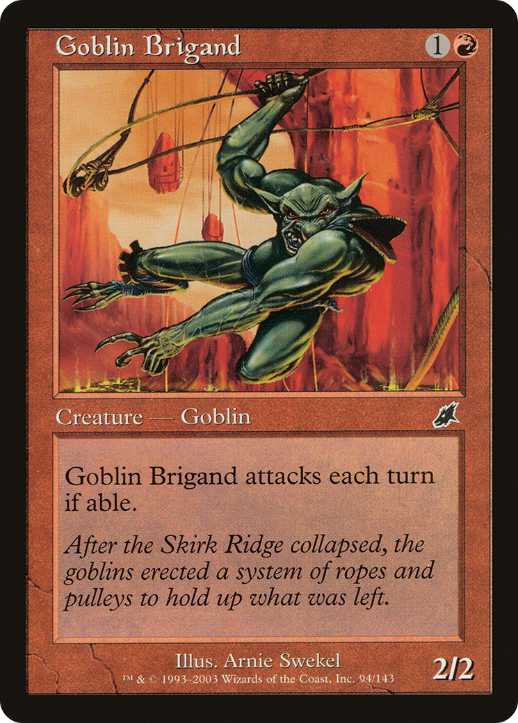 Goblin Brigand (SCG-094) - Scourge Foil