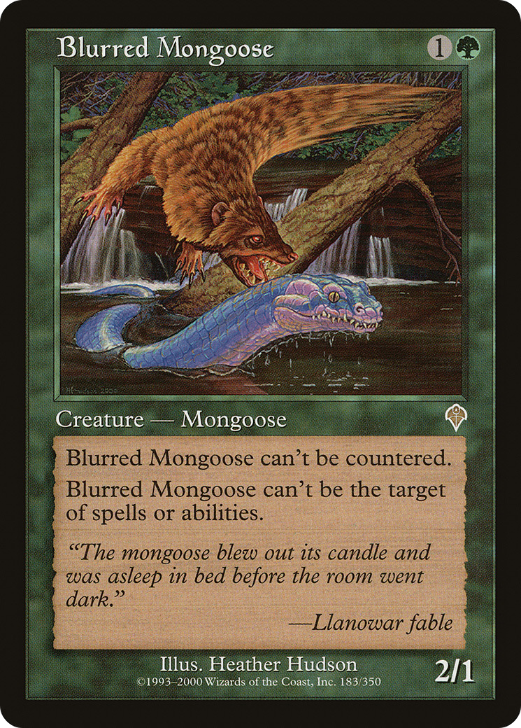 Blurred Mongoose (INV-183) - Invasion