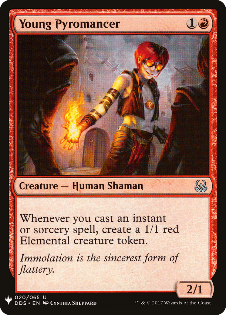 Young Pyromancer (DDS) (LIST-020) - The List
