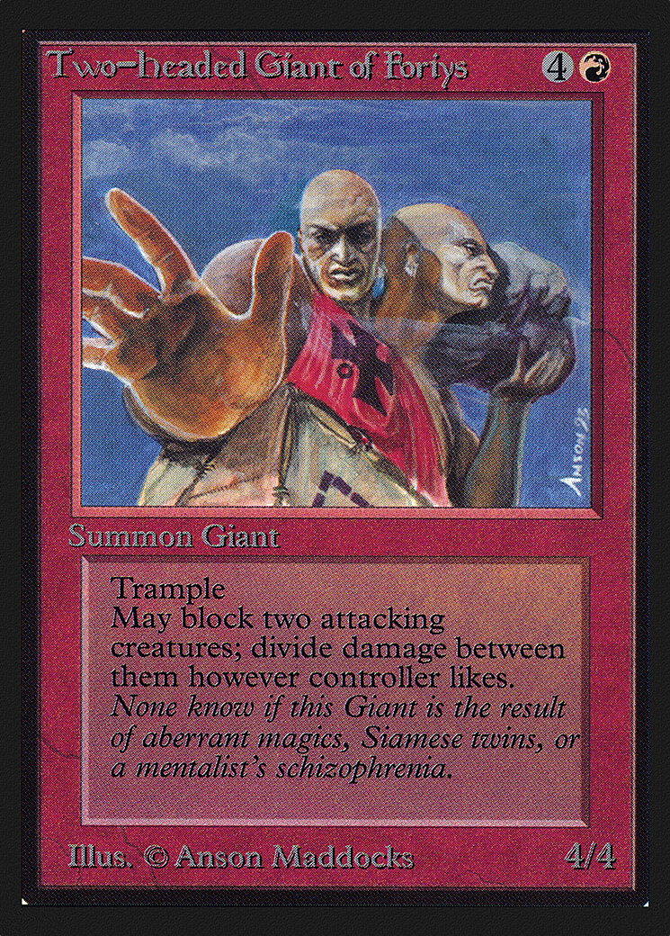Two-Headed Giant of Foriys (CE) (CED-180) - Collectors' Edition