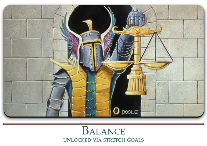 Mark Poole Playmat Collection - Balance (Alpha) - Signed Premium Stitched Edge Playmat