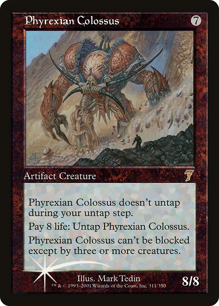 Phyrexian Colossus (7ED-311) - 7th Edition Foil