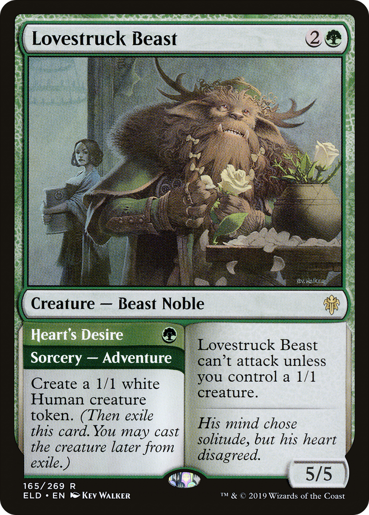 Lovestruck Beast (ELD-165) - Throne of Eldraine