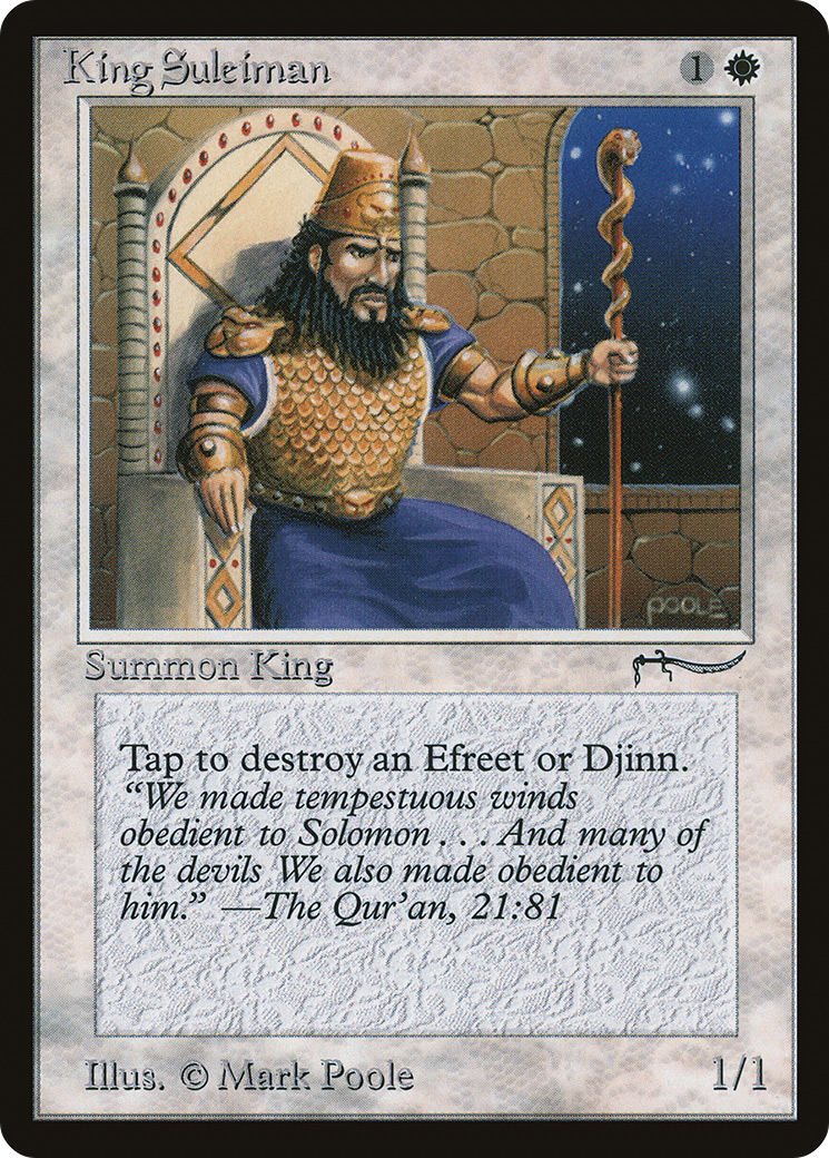 King Suleiman (ARN-6) - Arabian Nights
