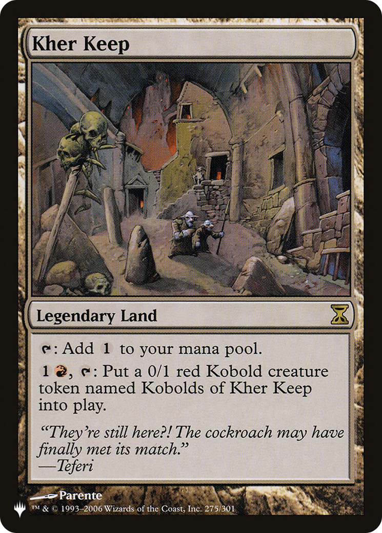 Kher Keep (LIST-275/301) - The List