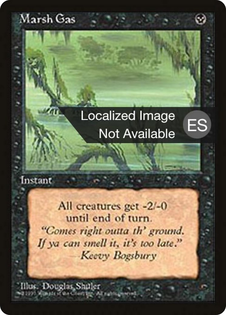 Marsh Gas (4BB-146) - Fourth Edition Foreign Black Border