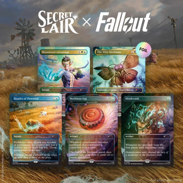 Magic the Gathering - Secret Lair x Fallout - RAD - Traditional Foil