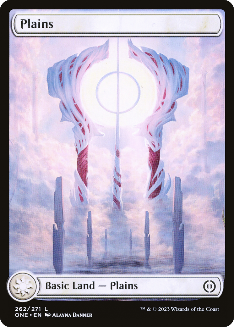 Plains (262) - Full Art (ONE-262) - Phyrexia: All Will Be One