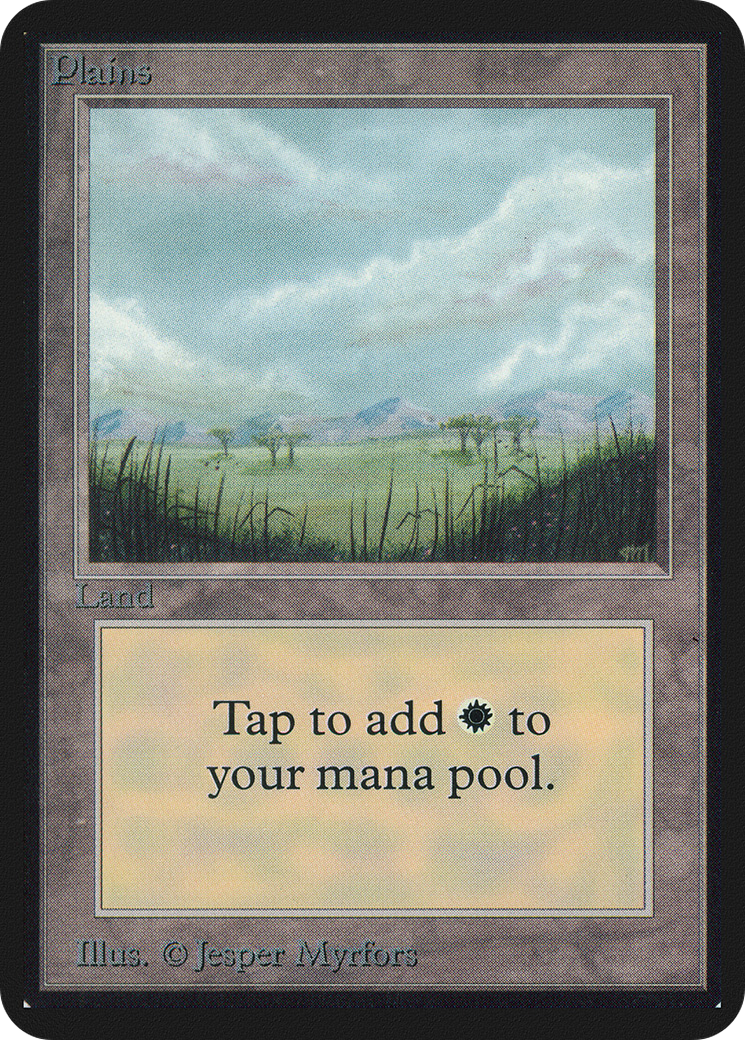 Plains (B) (LEA-287) - Limited Edition Alpha