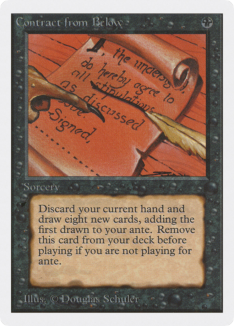 Contract from Below (2ED-97) - Unlimited Edition
