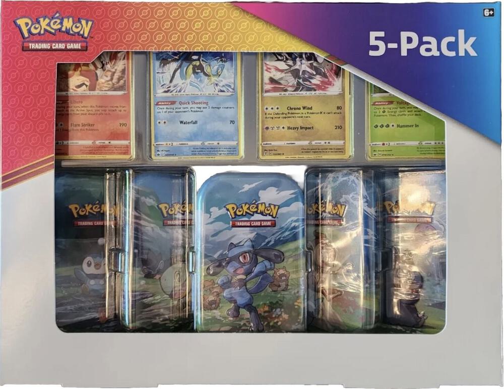 Pokemon - Sinnoh Stars - Mini Tins 5-Pack
