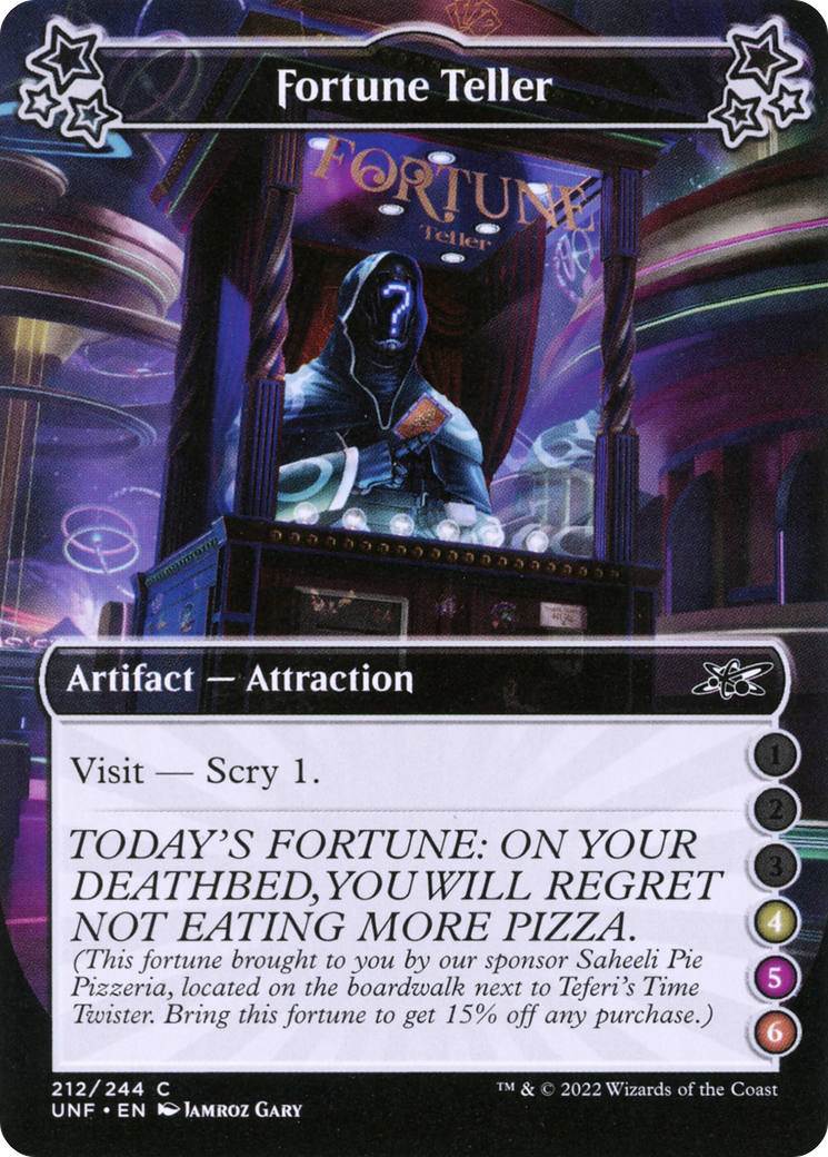 Fortune Teller (4-5-6) (UNF-212F) - Unfinity