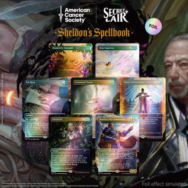 Magic the Gathering - Secret Lair - Sheldons Spellbook - Rainbow Foil Edition