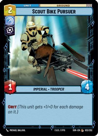 Scout Bike Pursuer (032/252) - Spark of Rebellion