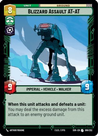Blizzard Assault AT-AT (088/252) - Spark of Rebellion