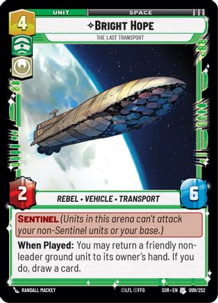 Bright Hope - The Last Transport (099/252) - Spark of Rebellion