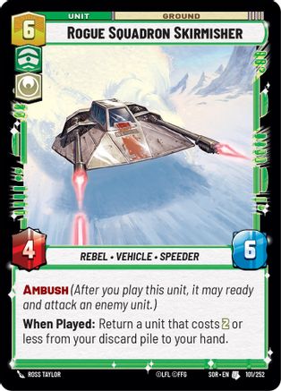 Rogue Squadron Skirmisher (101/252) - Spark of Rebellion