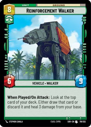 Reinforcement Walker (119/252) - Spark of Rebellion Foil