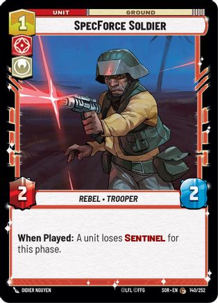 SpecForce Soldier (140/252) - Spark of Rebellion