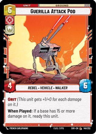 Guerilla Attack Pod (148/252) - Spark of Rebellion