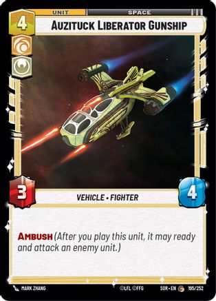 Auzituck Liberator Gunship (195/252) - Spark of Rebellion