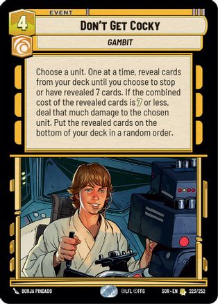 Don't Get Cocky (223/252) - Spark of Rebellion