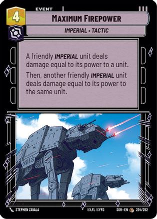 Maximum Firepower (234/252) - Spark of Rebellion