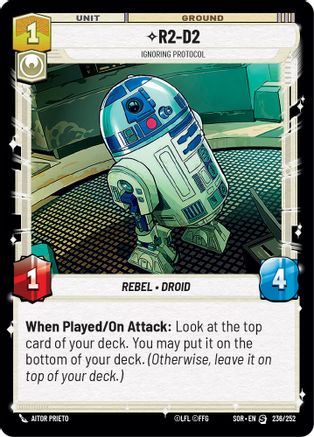 R2-D2 - Ignoring Protocol (236/252) - Spark of Rebellion