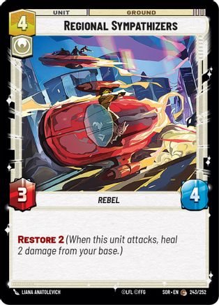 Regional Sympathizers (243/252) - Spark of Rebellion
