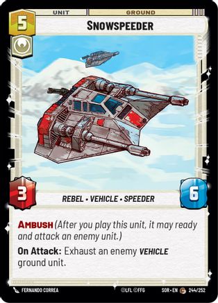 Snowspeeder (244/252) - Spark of Rebellion
