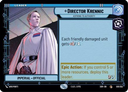 Director Krennic - Aspiring to Authority (001/252) - Spark of Rebellion