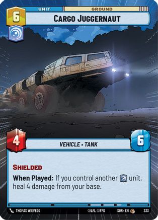 Cargo Juggernaut (Hyperspace) (333) - Spark of Rebellion