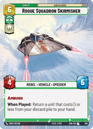Rogue Squadron Skirmisher (Hyperspace) (365) - Spark of Rebellion