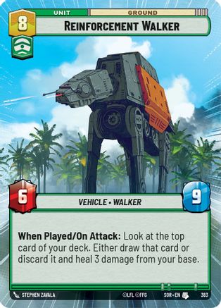 Reinforcement Walker (Hyperspace) (383) - Spark of Rebellion