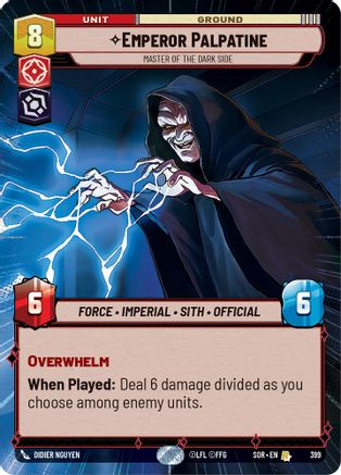 Emperor Palpatine - Master of the Dark Side (Hyperspace) (399) - Spark of Rebellion