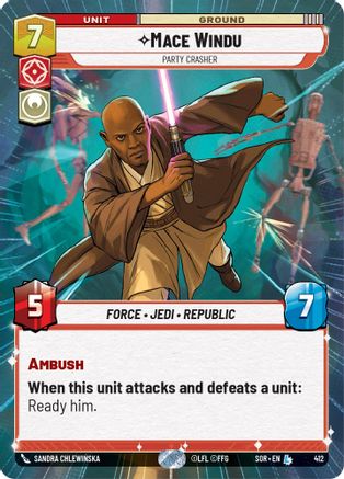 Mace Windu - Party Crasher (Hyperspace) (412) - Spark of Rebellion