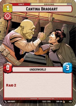 Cantina Braggart (Hyperspace) (420) - Spark of Rebellion