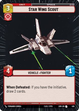 Star Wing Scout (Hyperspace) (426) - Spark of Rebellion