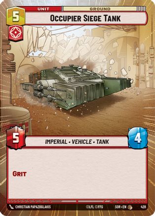 Occupier Siege Tank (Hyperspace) (428) - Spark of Rebellion