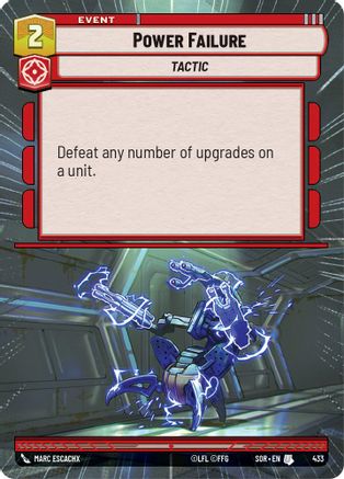 Power Failure (Hyperspace) (433) - Spark of Rebellion