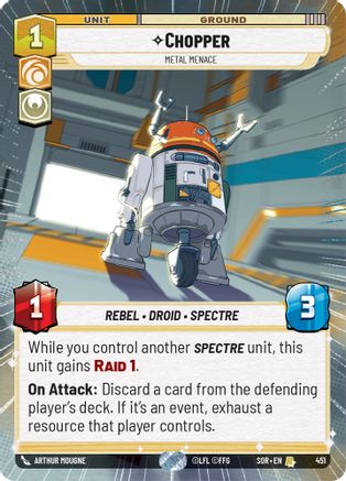 Chopper - Metal Menace (Hyperspace) (451) - Spark of Rebellion