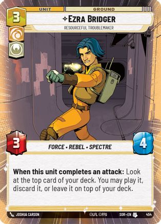 Ezra Bridger - Resourceful Troublemaker (Hyperspace) (454) - Spark of Rebellion