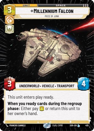 Millennium Falcon - Piece of Junk (Hyperspace) (455) - Spark of Rebellion